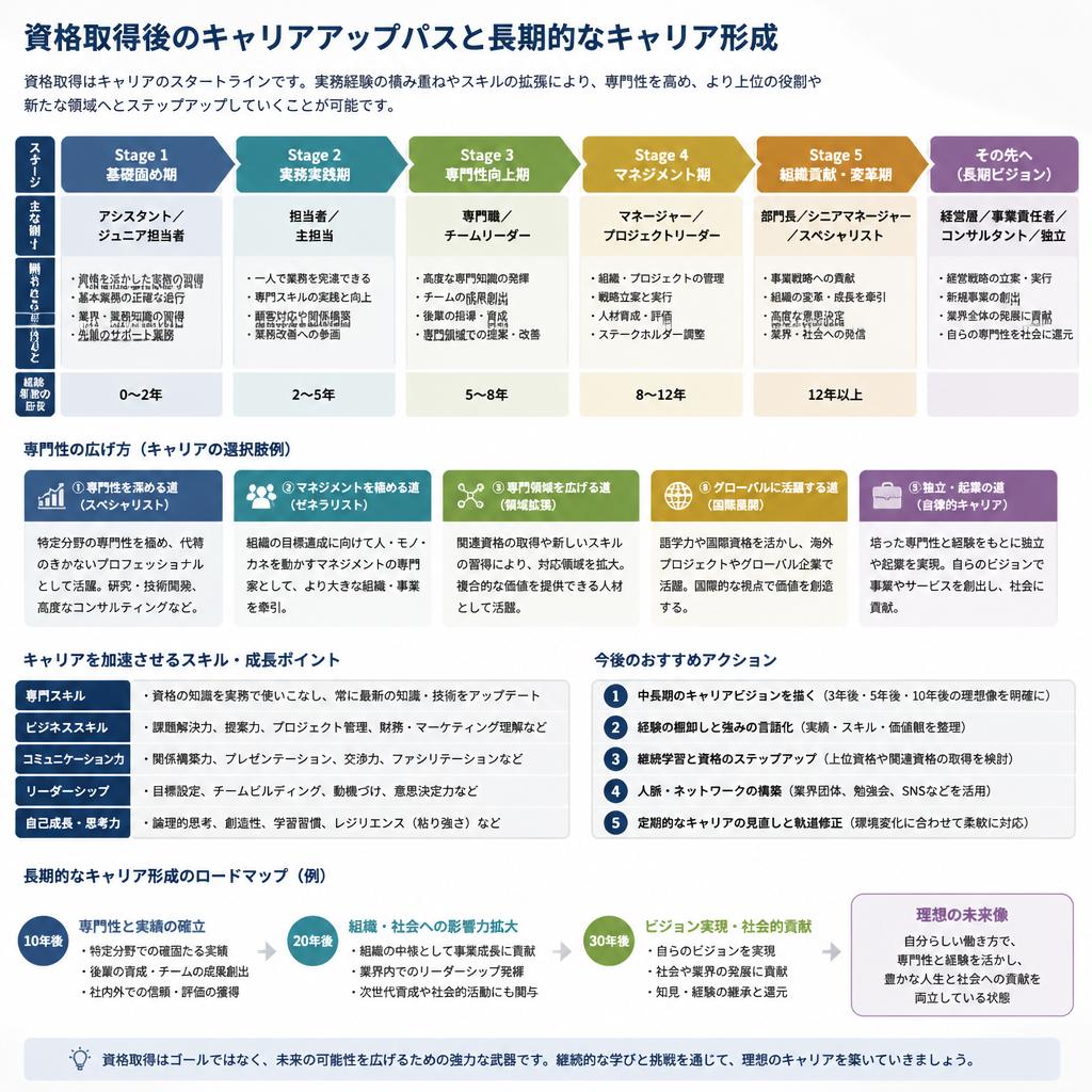 キャリアアップの道筋