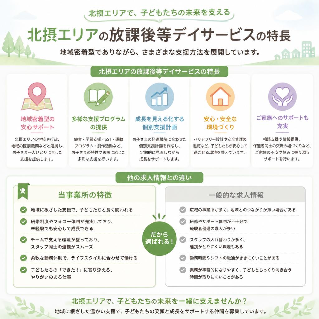 放課後等デイサービスの魅力