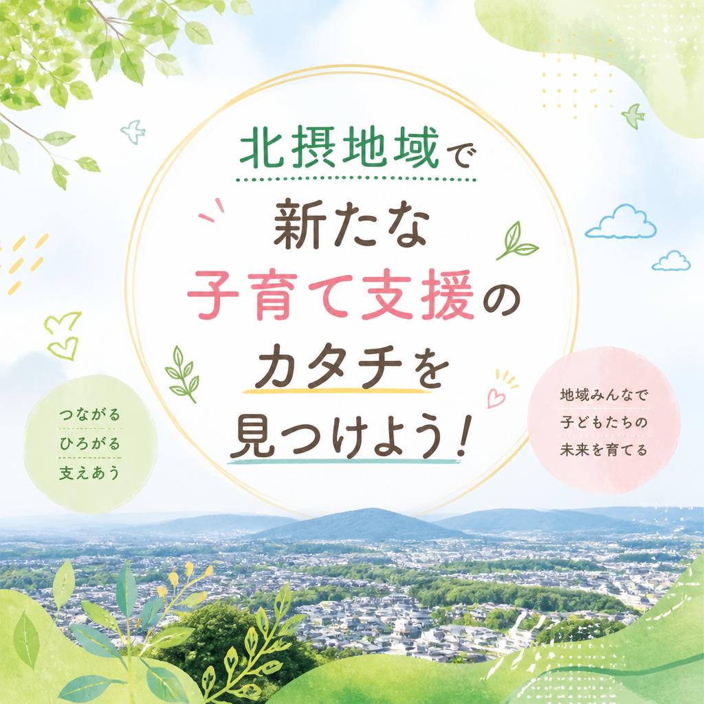 北摂地域で新たな子育て支援のカタチを見つけよう！