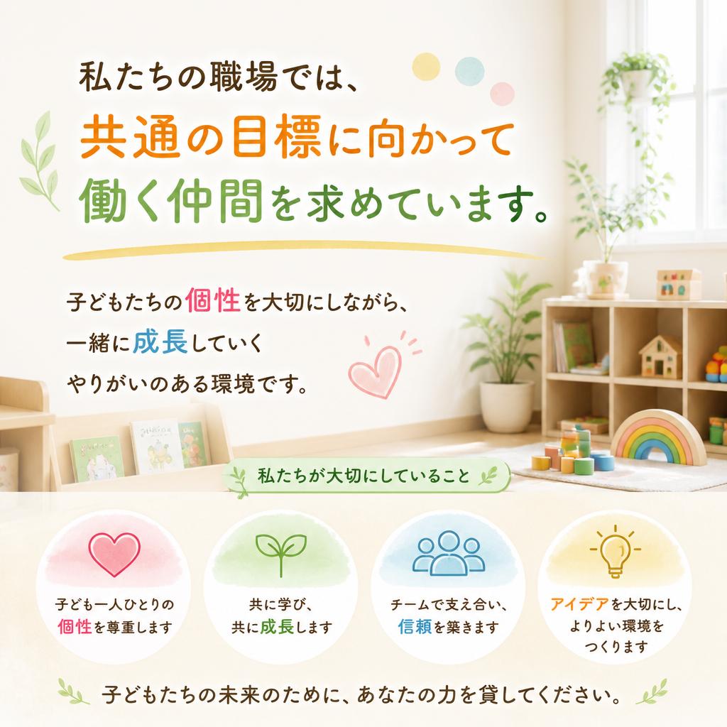 子どもたちの成長をつなぐ仲間に