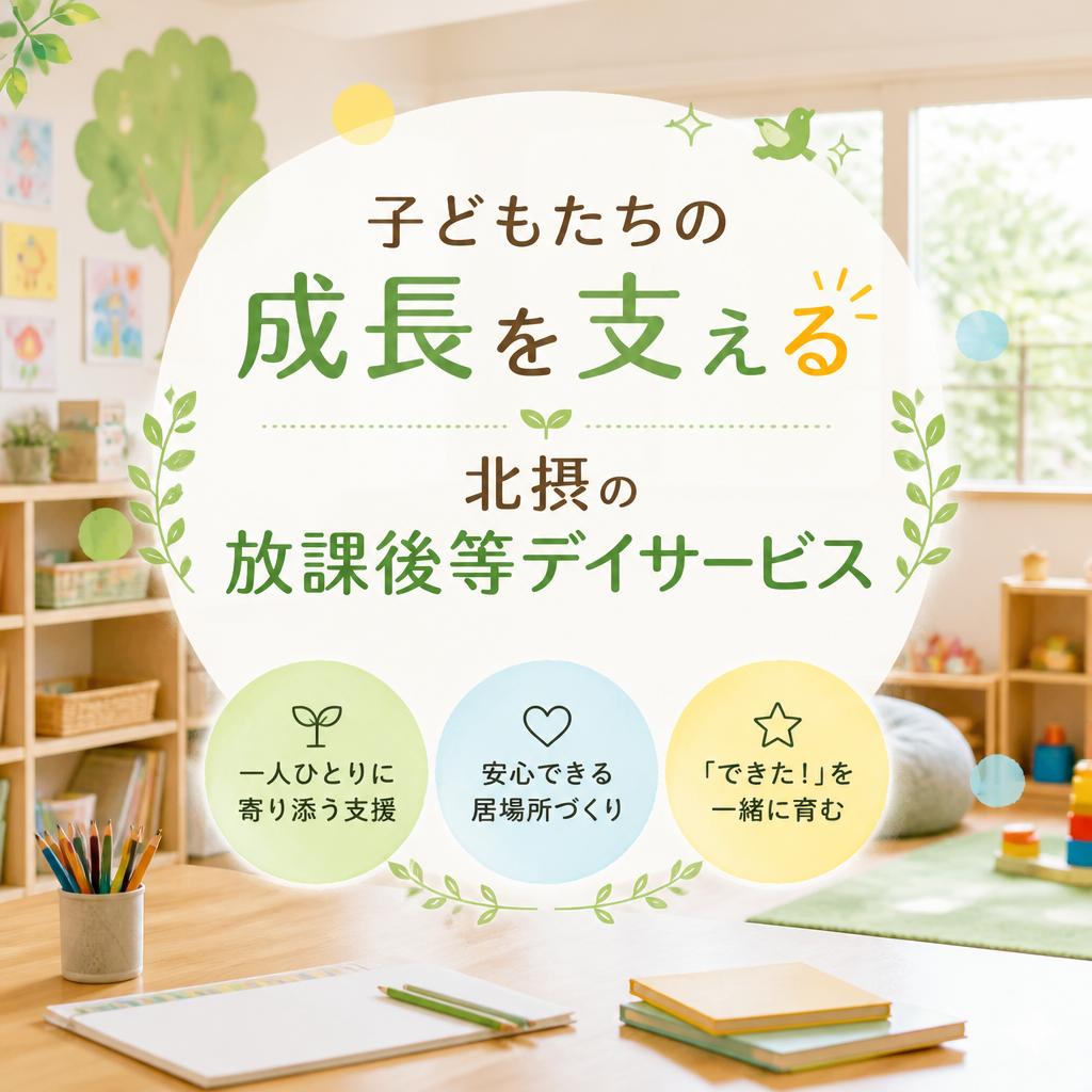 子どもたちの成長を支える北摂の放課後等デイサービス