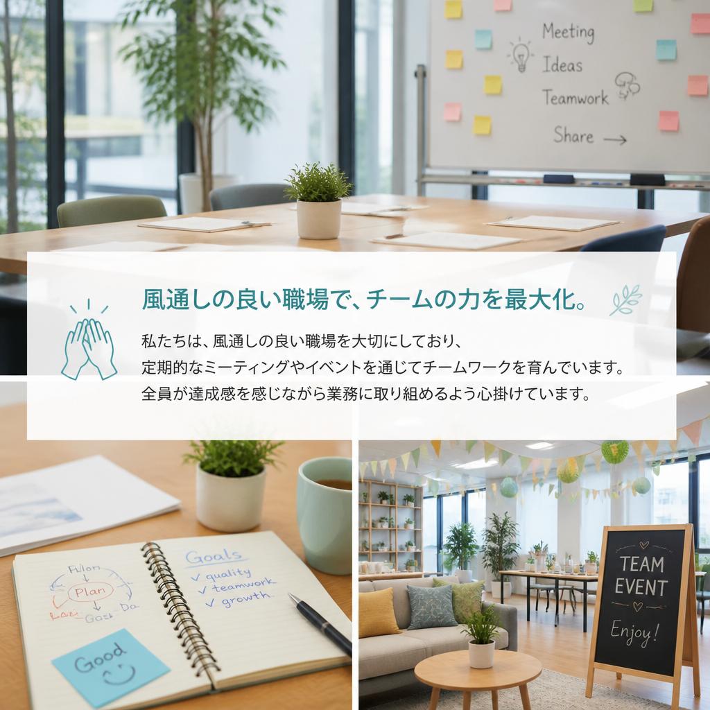 チームワークを育む取り組み