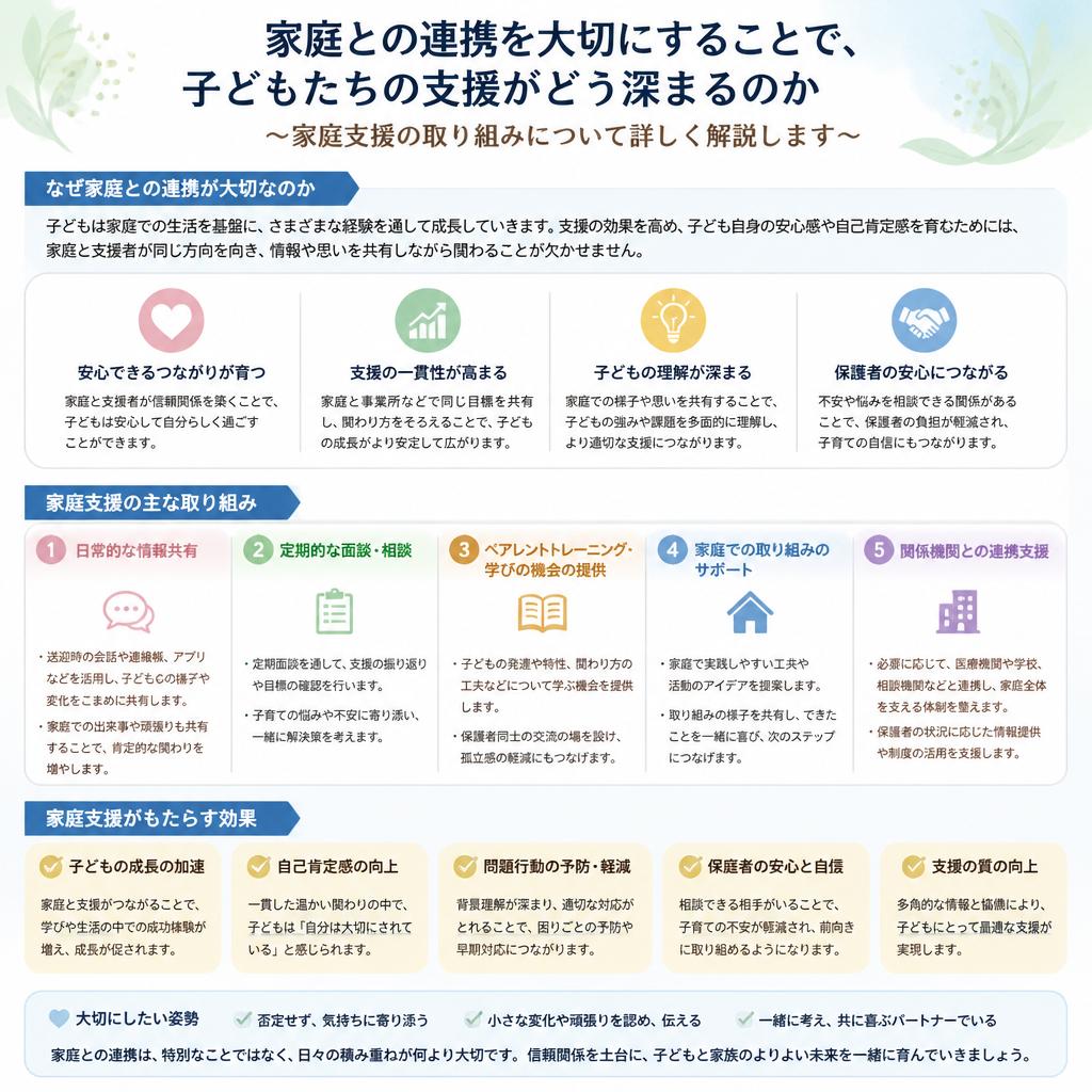 家庭支援の重要性と役割