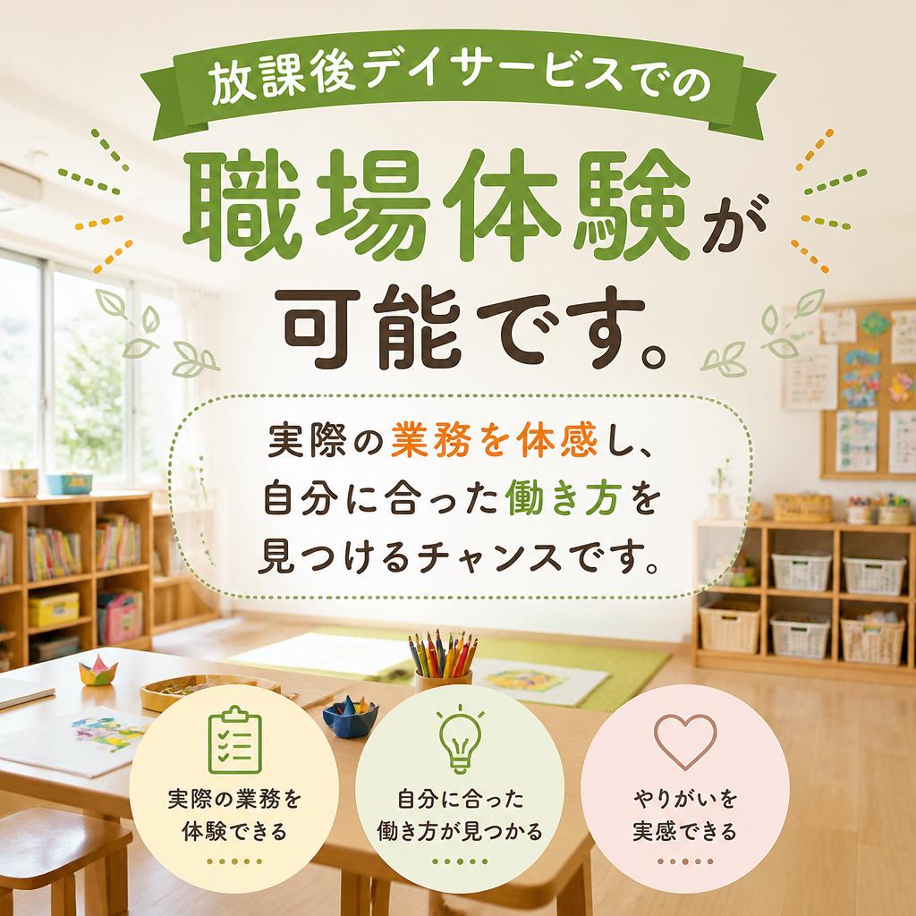 職場体験でリアルな現場を体感