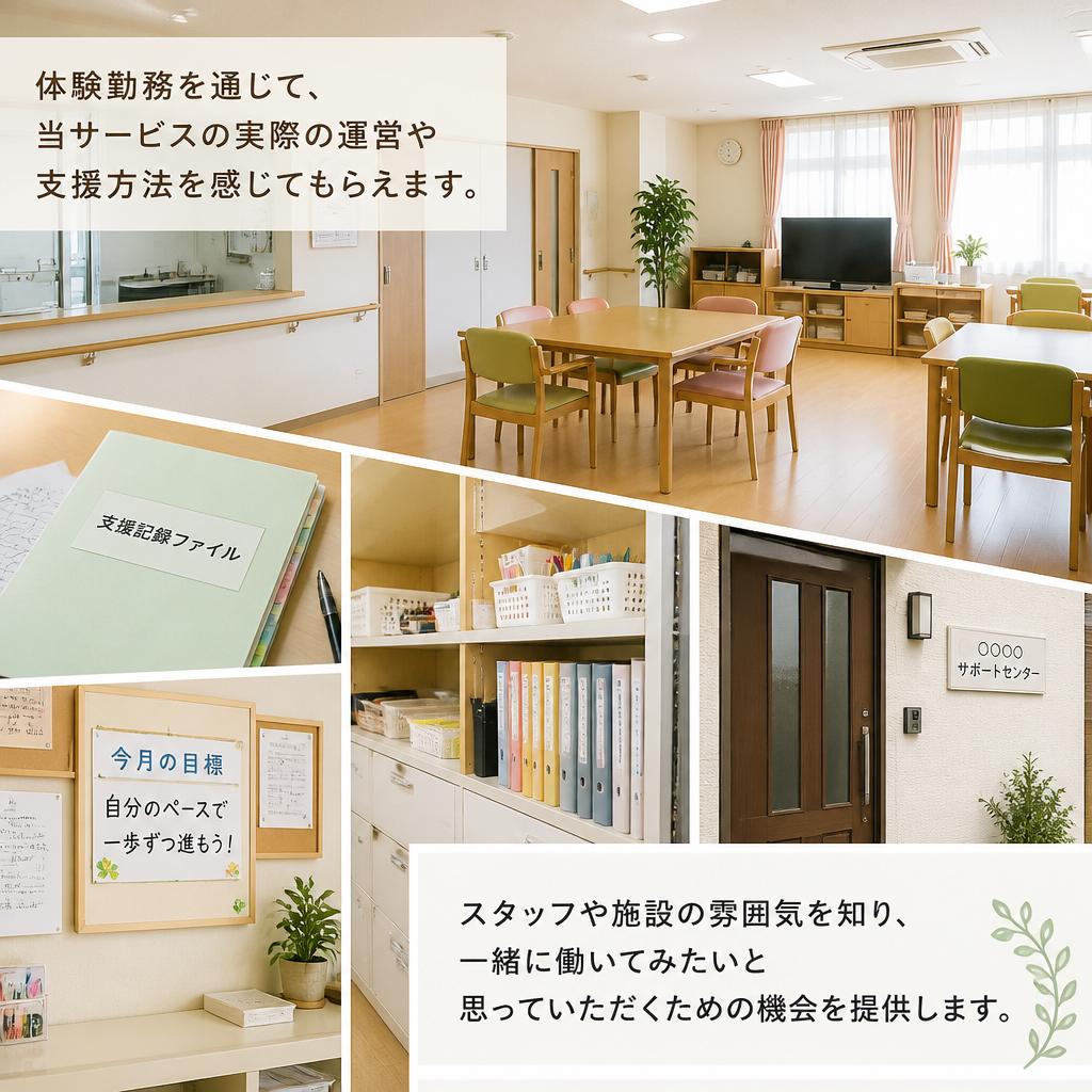 体験勤務のご案内