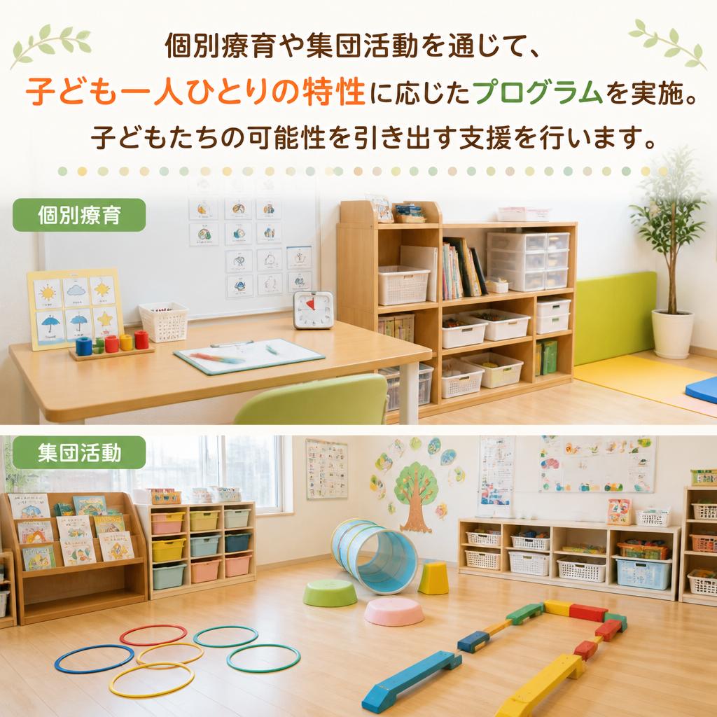 子どもの成長をサポートするプログラム