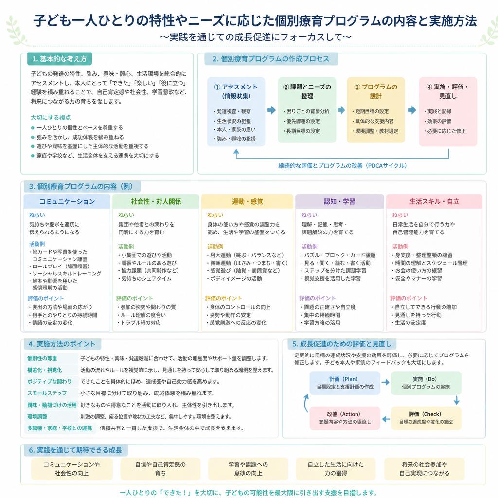 個別プログラムのご紹介