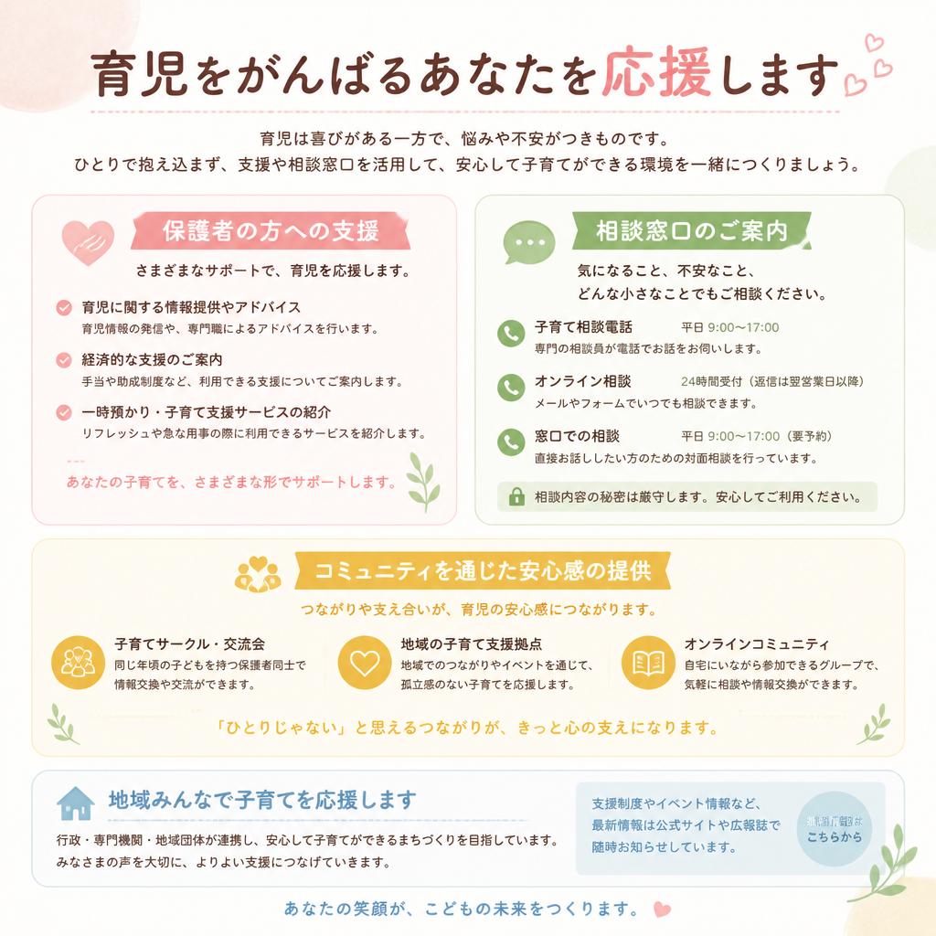 保護者様のサポート体制