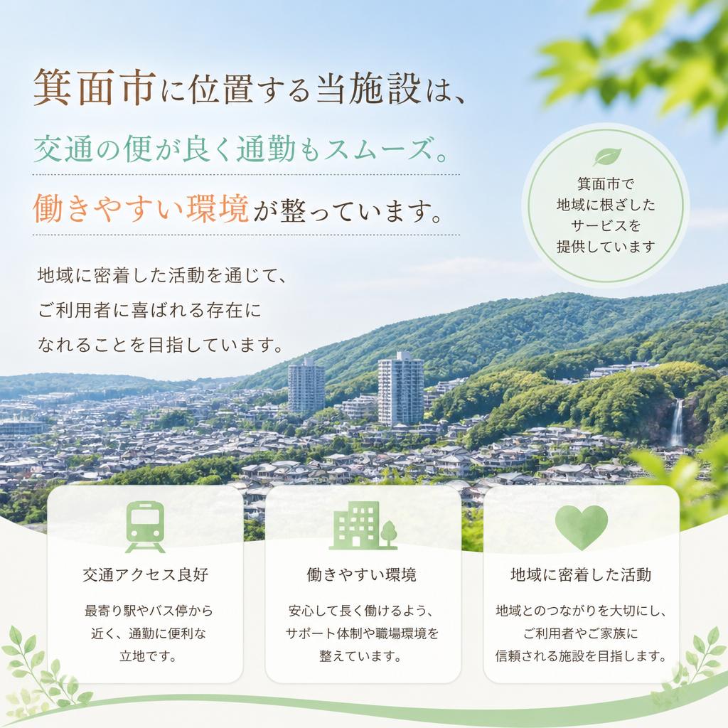 北摂地域での勤務環境