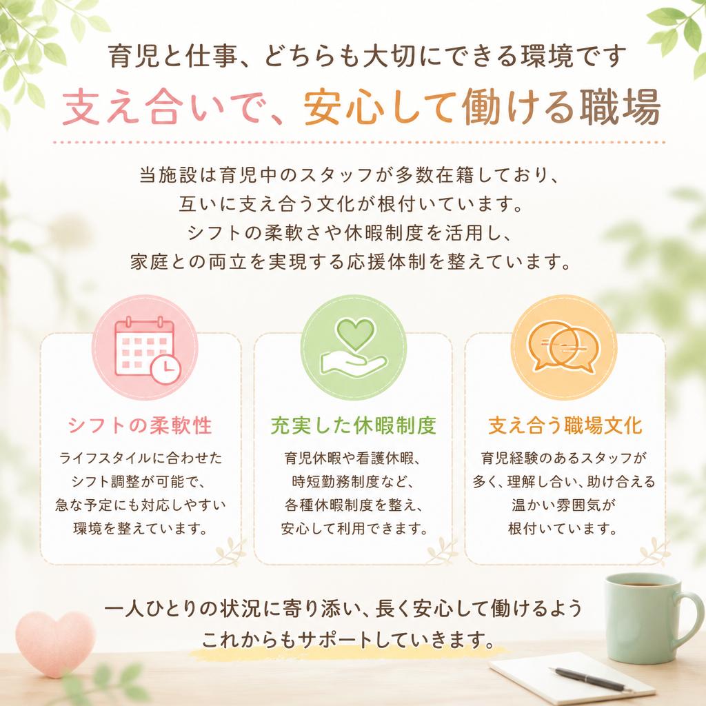 育児と仕事の両立支援