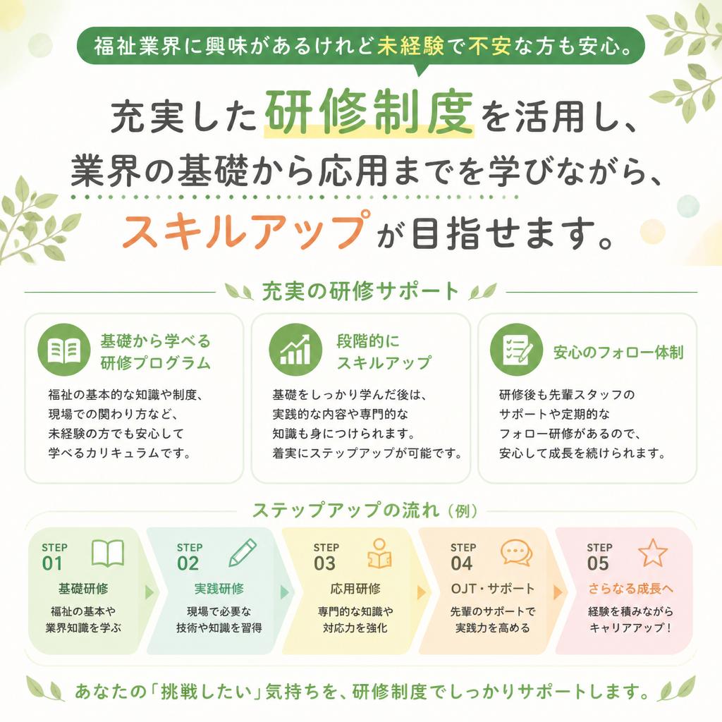 福祉業界での新しいスタート