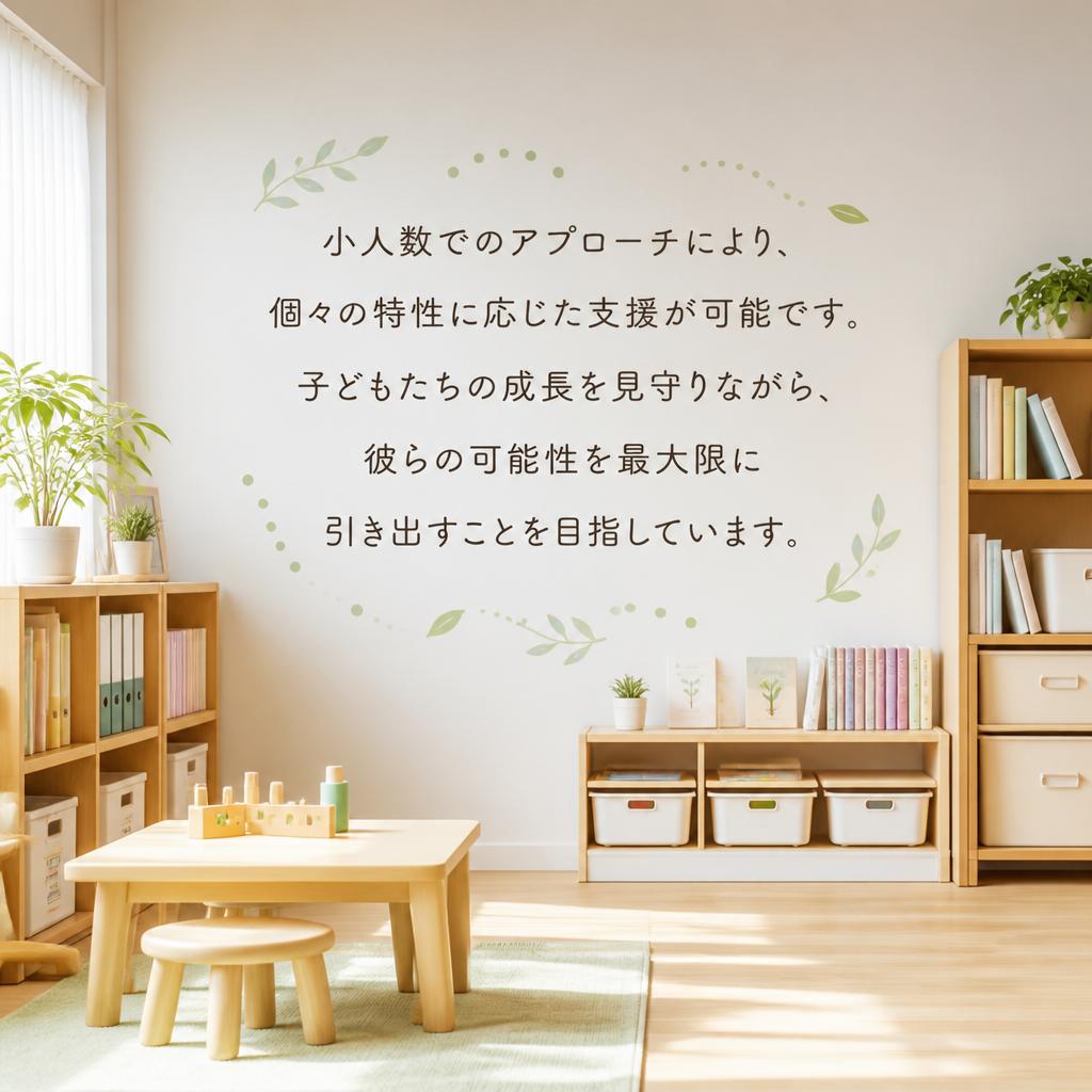 個々の可能性を引き出す小集団支援
