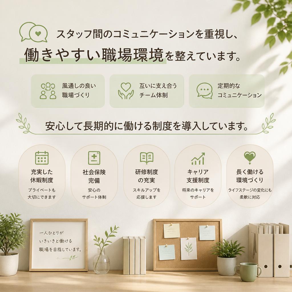魅力的な職場環境