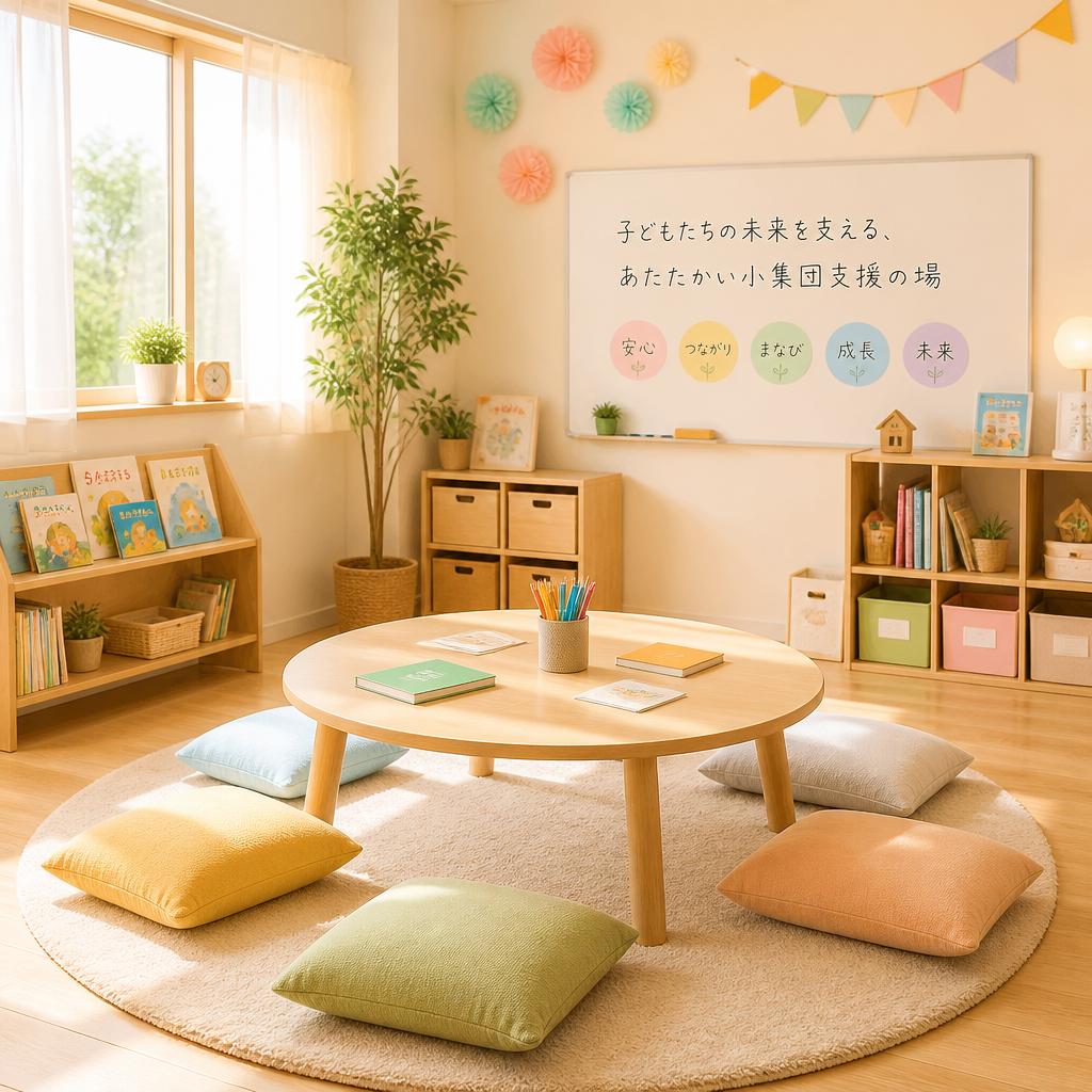 子どもたちの未来を支える、あたたかい小集団支援の場